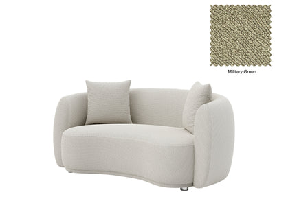 Lilly 2 Seater Curved Sofa