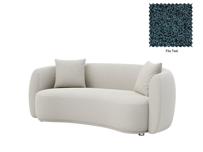 Lilly 3 Seater Curved Sofa