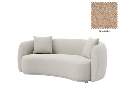 Lilly 3 Seater Curved Sofa