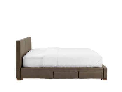Moderna Bed With 2 Drawers Left