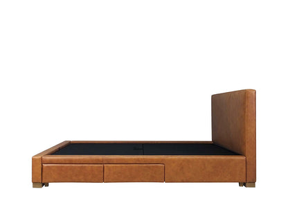 Moderna Bed With 2 Drawers Right
