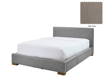 Moderna Bed With 2 Drawers Right