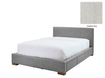 Moderna Bed With 2 Drawers Right
