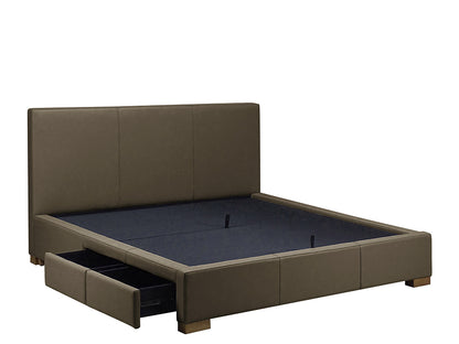 Moderna Bed With 2 Drawers Left