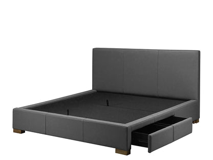 Moderna Bed With 2 Drawers Right