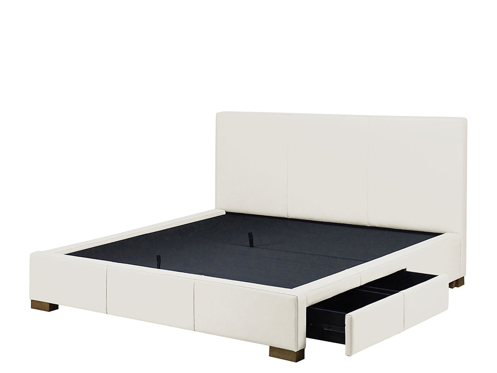 Moderna Bed With 2 Drawers Right