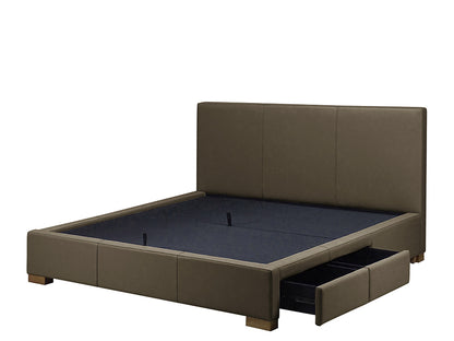 Moderna Bed With 2 Drawers Right