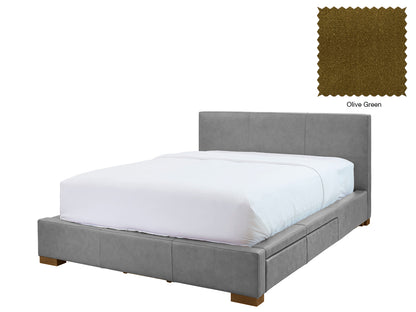 Moderna Bed With 2 Drawers Right