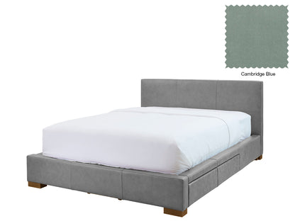 Moderna Bed With 2 Drawers Right