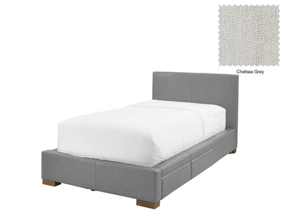 Moderna Bed With 2 Drawers Right