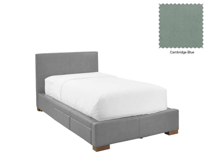 Moderna Bed With 2 Drawers Left