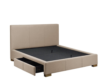 Moderna Bed With 2 Drawers Left
