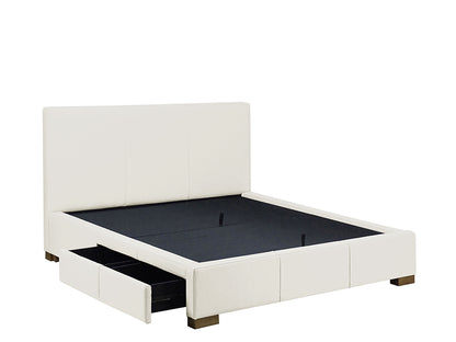 Moderna Bed With 2 Drawers Left