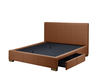 Moderna Bed With 2 Drawers Right