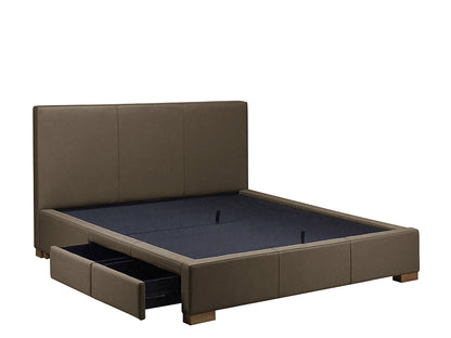 Moderna Bed With 2 Drawers Left