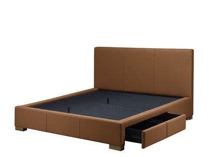 Moderna Bed With 2 Drawers Right