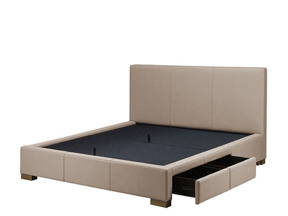 Moderna Bed With 2 Drawers Right