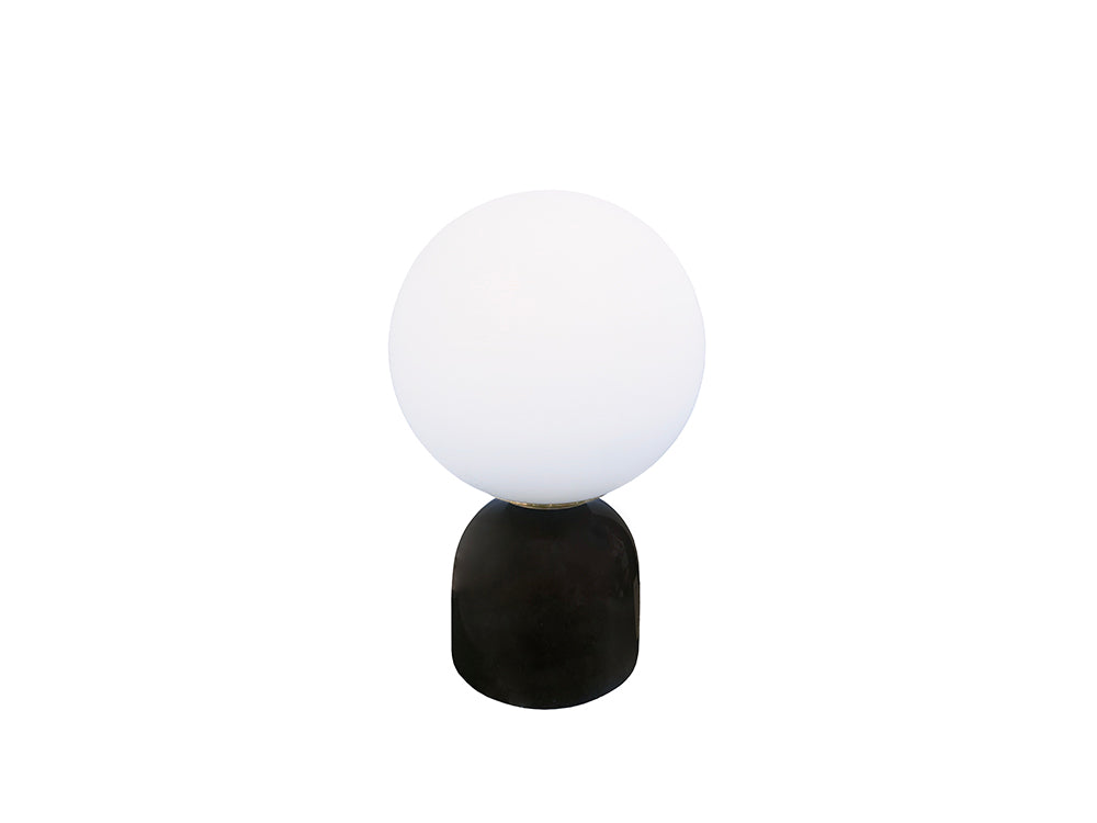 Marble Table Lamp, Black