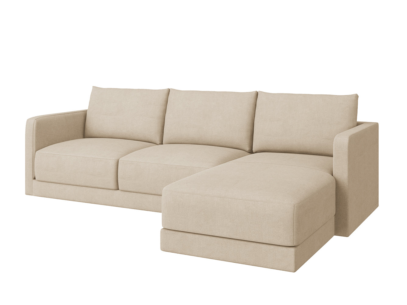 Basel 3 Seat L Shape Right Sofa
